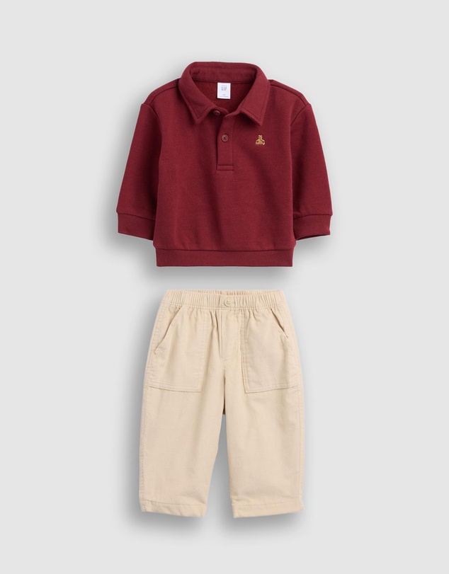 GAP - K2W Polo Cord Pants - Babies