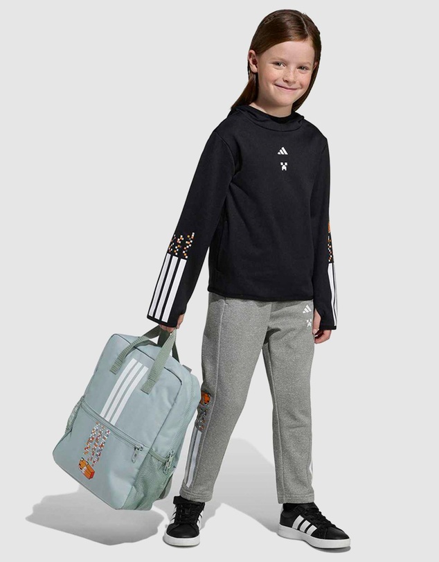 adidas Sportswear - Adidas Minecraft Training 3 Stripes Hoodie - Kids-Teens