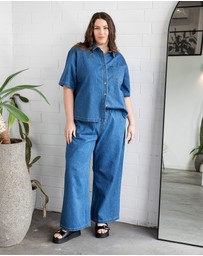 Love Your Wardrobe - Harper Denim Shirt