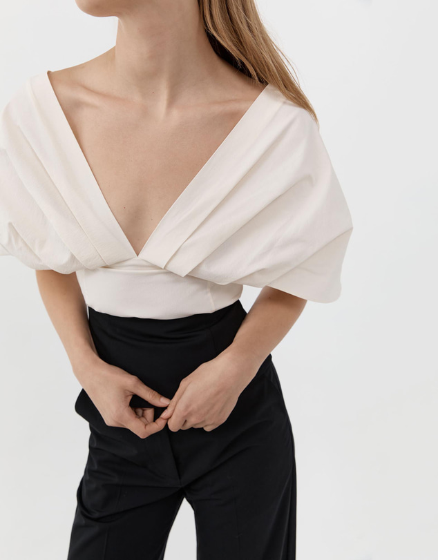St. Agni - Structured Veil Top