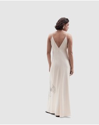 UNISON - V Neck Maxi Dress