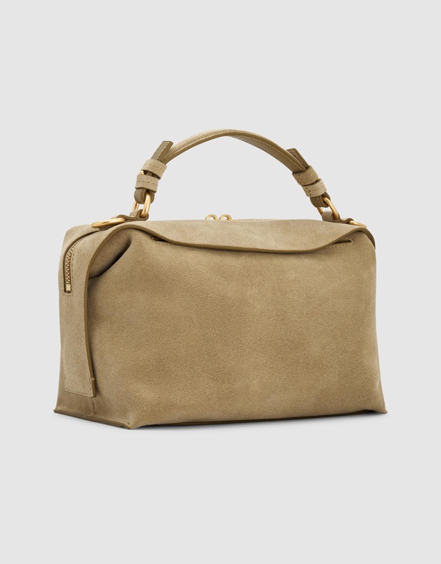 Oroton - Mica Small Bowler Suede