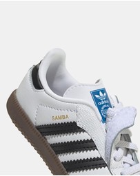 adidas Originals - Samba OG Comfort Closure Elastic Lace Shoes - Babies & Toddlers