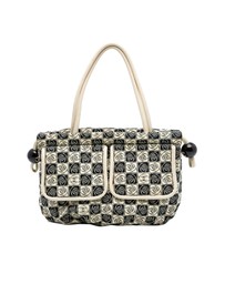 Pre-Loved by Azura Reborn - Pre-Loved Camellia Canvas Coco Ball Tote