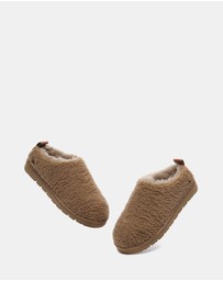 EVERAU - EverAU Ugg Teddycozy Faux Fur Upper House Shoes