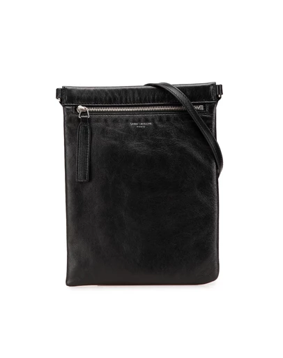 Pre-Loved by Azura Reborn - Pre-Loved Antiqued Lambskin Sid Flat Crossbody