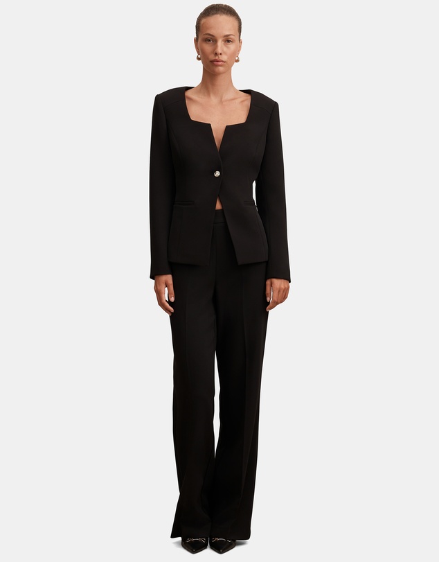 Forever New - Sloane Collarless Blazer