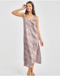 Love and Lustre - Mono Silk Long Nightdress
