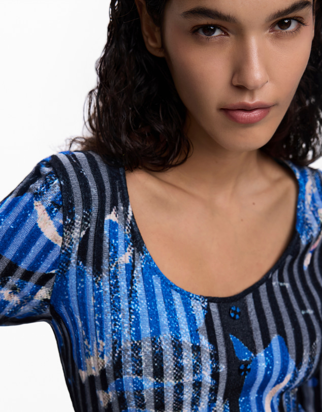 Desigual - Midi pleated dress