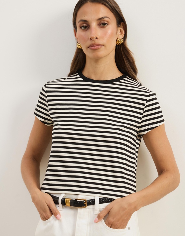 Atmos&Here - Stripe Baby Tee