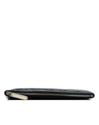 Pre-Loved by Azura Reborn - Pre-Loved Small CC Quilted Lambskin Multi Zip Clutch