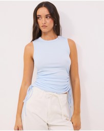 Calli - Noah Drawstring Jersey Tank