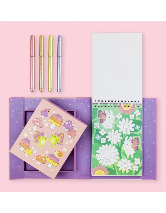Tiger Tribe - Shimmer Colouring Set - Little Fairy Land