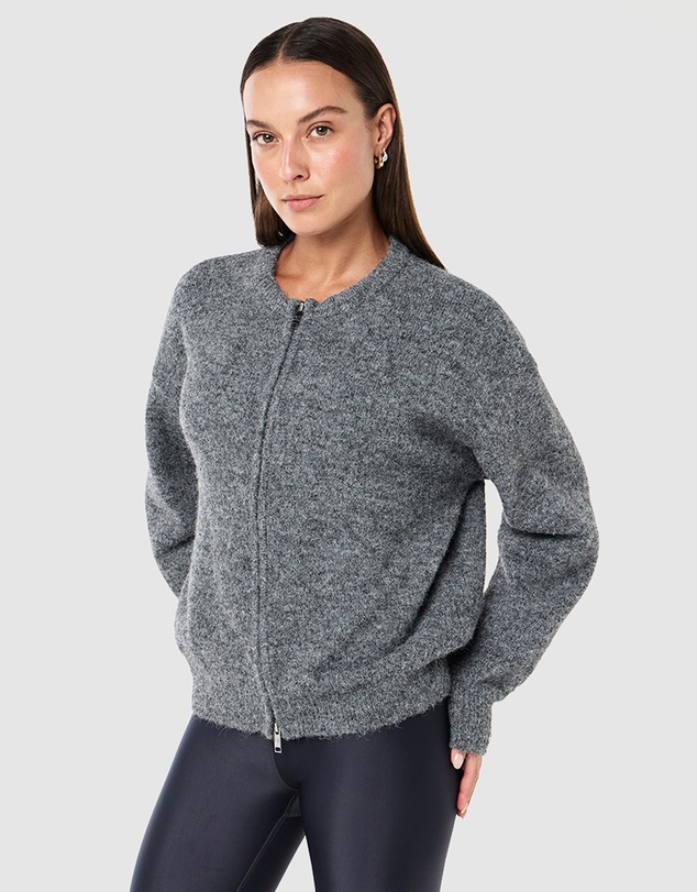 P.E Nation - Sable Knit Bomber Jacket