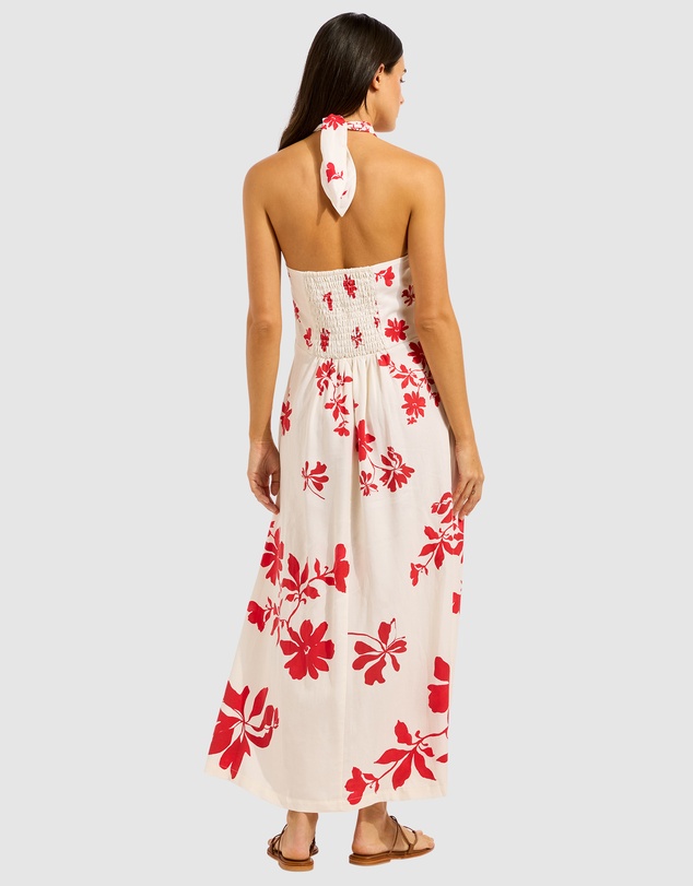 Seafolly - Mayflower Halter Maxi Dress