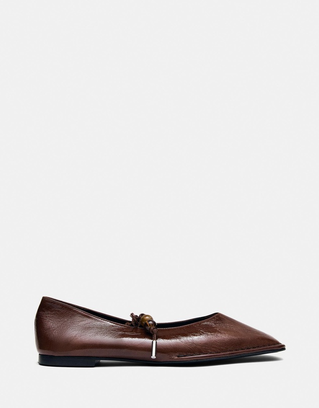 Alohas - Sway Leather Ballet Flats - Women's