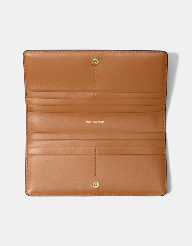 Michael Kors - Bryant Large Signature Logo Snap-Front Wallet