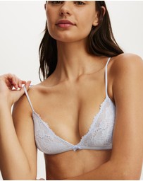 Cotton On Body - Lace Tiny Triangle Bralette