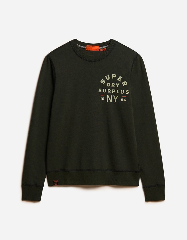 Superdry - Slim Fit Surplus Graphic Crew