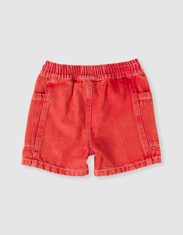 Goldie + Ace - Noah Denim Pocket Shorts - Babies-Kids