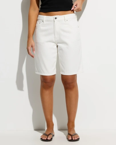Dazie - Porto Low Rise Denim Jorts