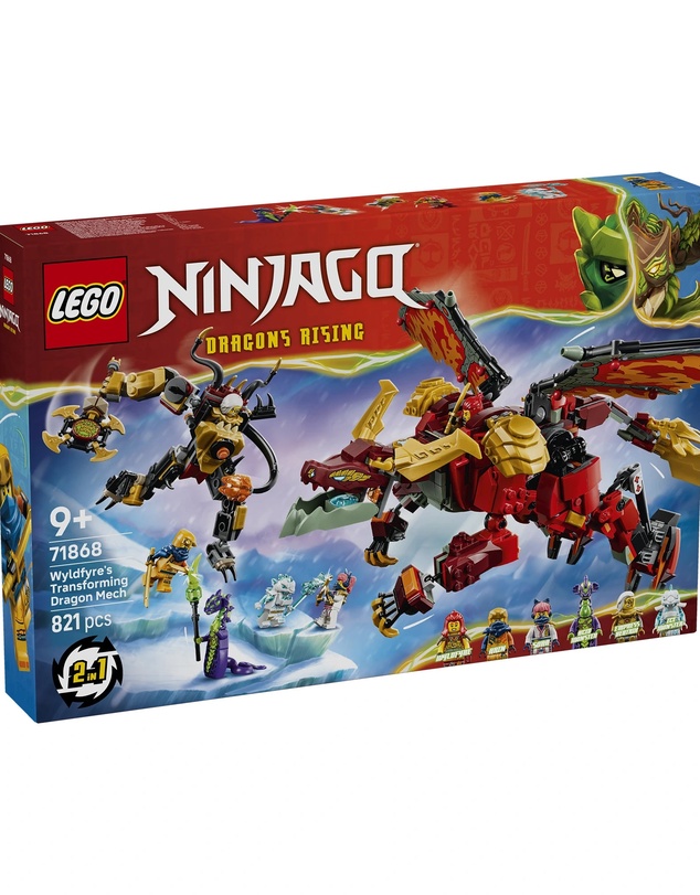 LEGO - 71868 Wyldfyre's Fire Dragon