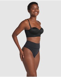 Leonisa - High-Waist Seamless Effect Tummy Control Shaper Thong