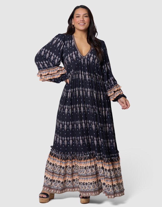 The Poetic Gypsy - Wanderer Maxi Dress