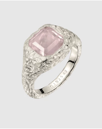 Haze & Glory - Pink Rose Cocktail Ring