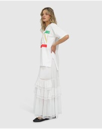 Belle & Bloom - I Love Milan Oversized T-Shirt