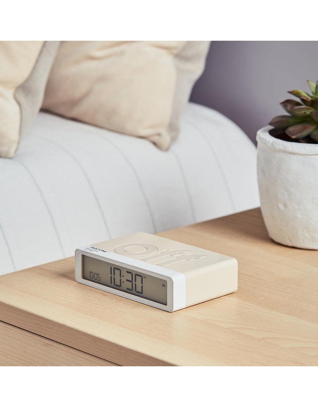 Lexon - Lexon Flip Classic Reversible Alarm Clock PANTONE - Sand