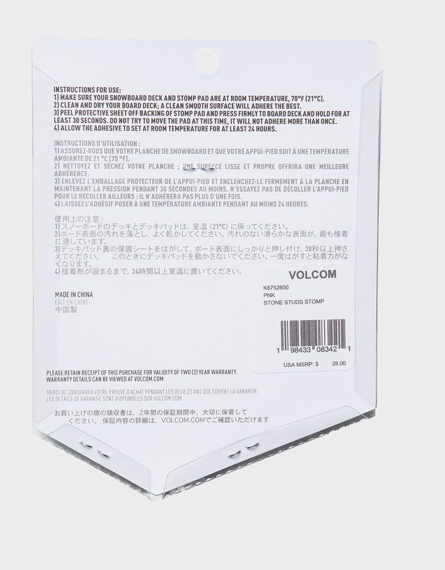Volcom - Stone Studs Stomp