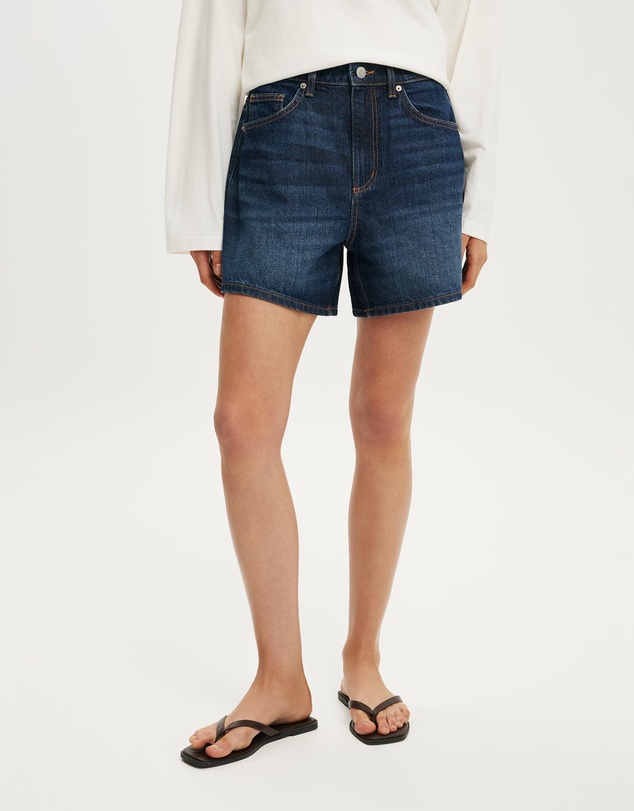 Cotton On - High 90 S Denim Short