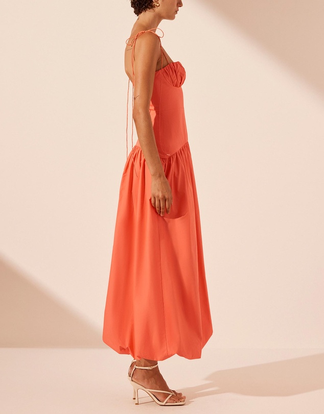 Shona Joy - Maiori Gathered Bubble Midi Dress