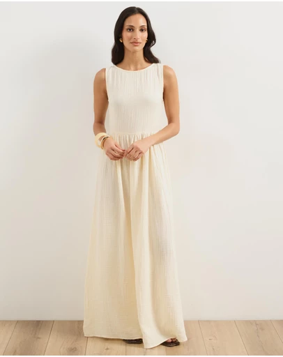 Atmos&Here - Alba Sleeveless Maxi Dress
