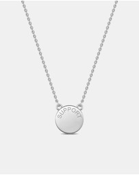 Mestige - Angel Number Necklace 333 - Silver Plated