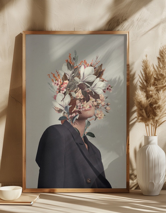 Olive et Oriel - Infinite Moments Infinite Autumns by Frank Moth Art Print