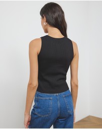 Atmos&Here - Serena Button Front Tank