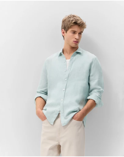 UNISON - Linen Regular Fit Shirt