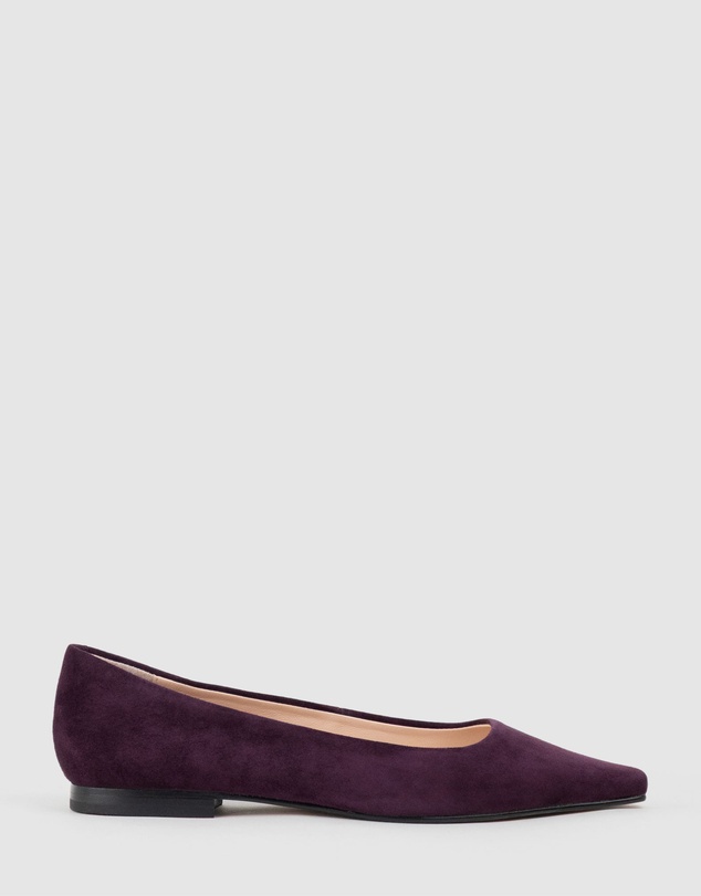 Edward Meller - ELVY Chiselled Flat Pump