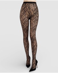 High Heel Jungle - Lace Spell Tights