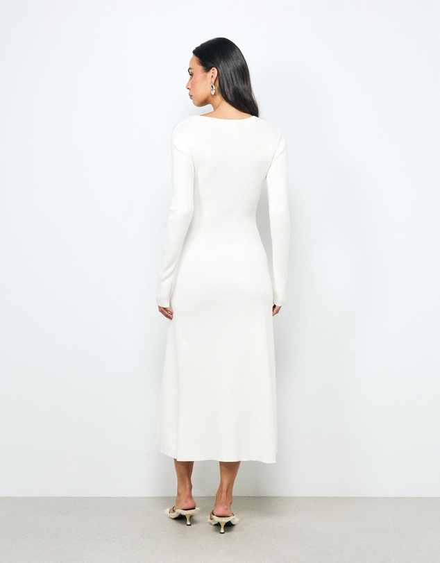 AERE - Ren Cable Knit Maxi Dress