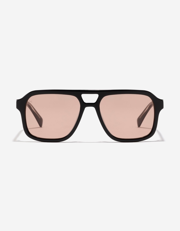 Hawkers Co - HAWKERS - CROUPIER Black Nude Brown Aviator Sunglasses for Men and Women UV400