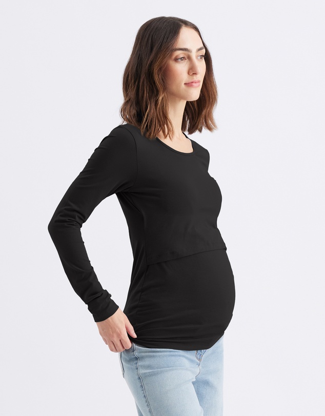 Ripe Maternity - Organic Cotton Nursing Top
