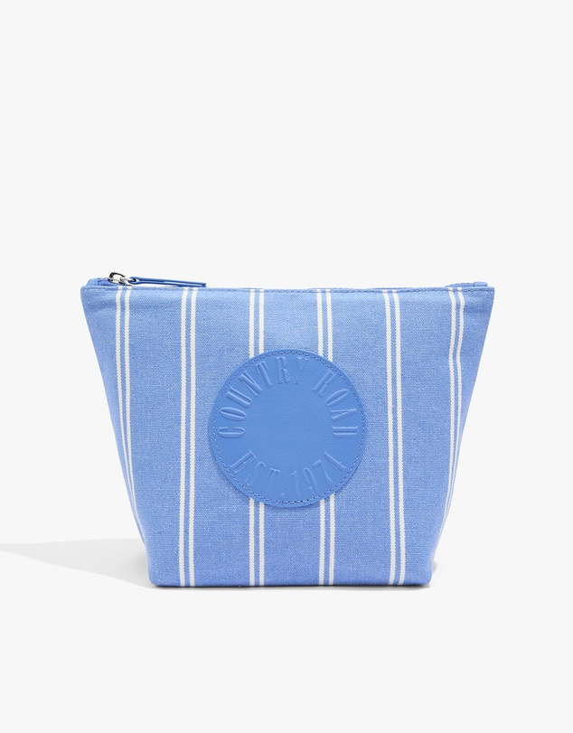 Country Road - Australian Cotton Round Logo Cosmetic Case