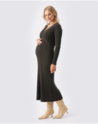 Ripe Maternity - Remi Knit Nursing Dress