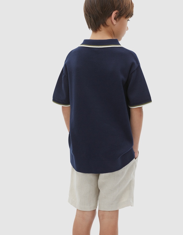 Seed Heritage - Knit Logo Polo