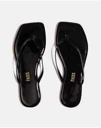 Tkees - Lily Square-Toe Gloss Sandals