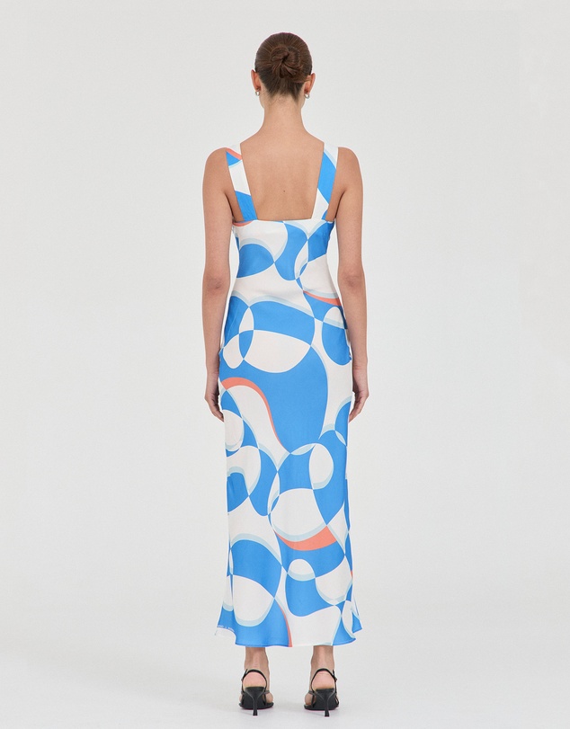 FRIEND of AUDREY - Evelyn Cupro Panel Dress