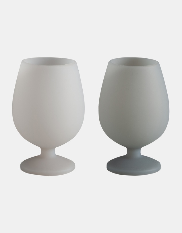 porter green - stemm silicone unbreakable wine glasses